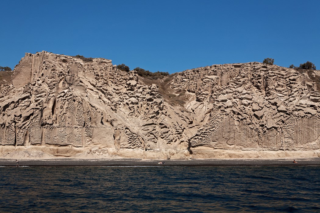 Take a lunar swim at Vlychada