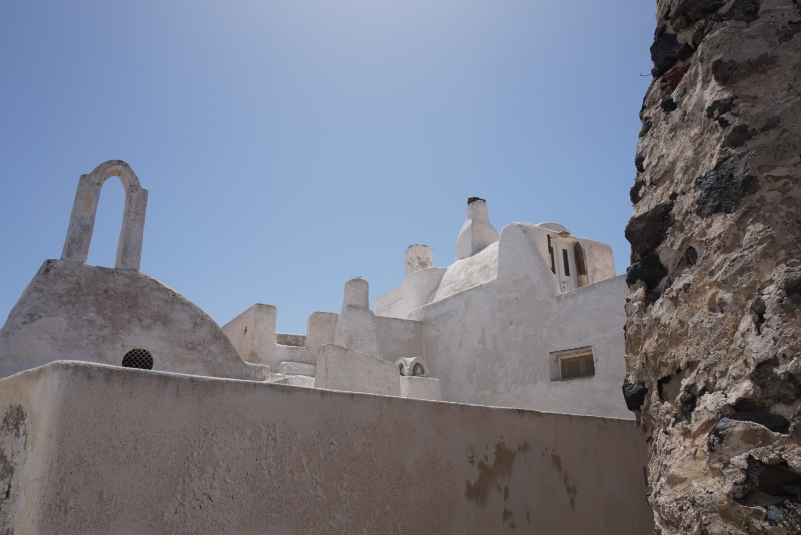 The medieval village of Pyrgos